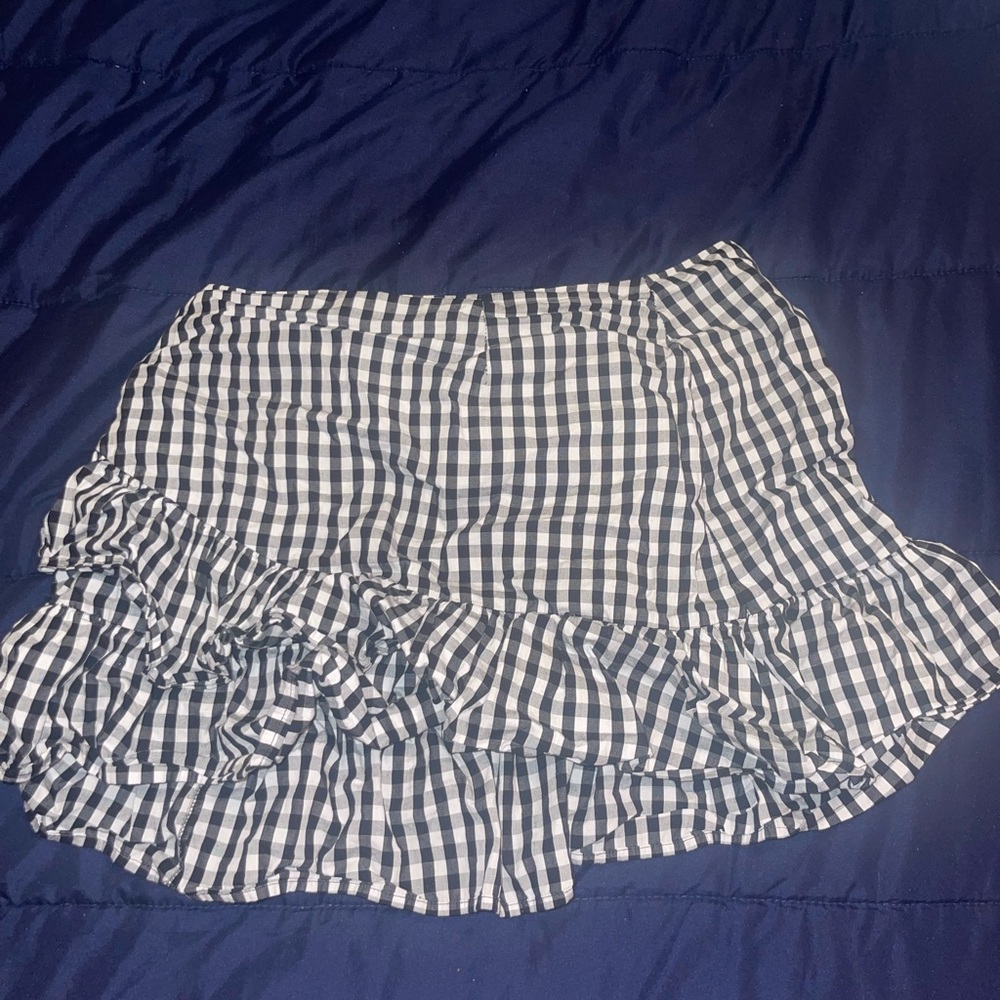 Fashion nova vintage plaid mini skirt